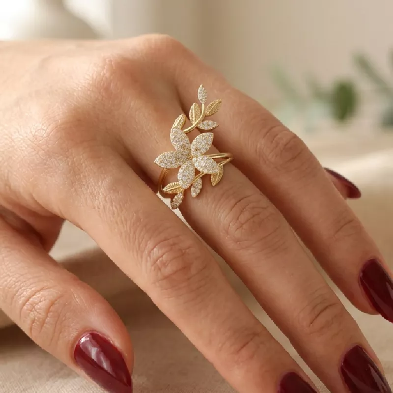 Ani. Diva Flor Rodio graduable - RRP525 - Foto 1